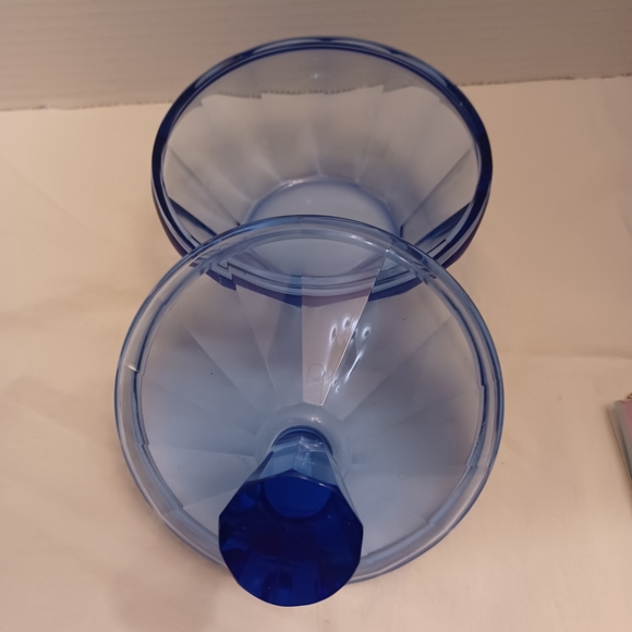 Vintage Cobalt blue candy dish - Picture 3 of 4